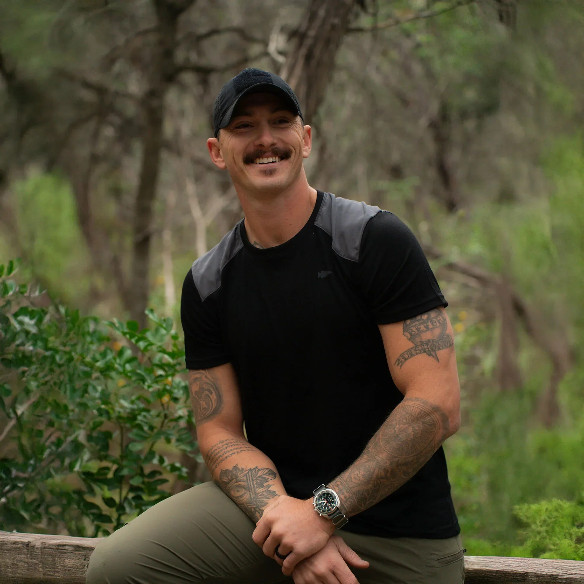 Men’s Commando Tee - Merino Wool - Image 5