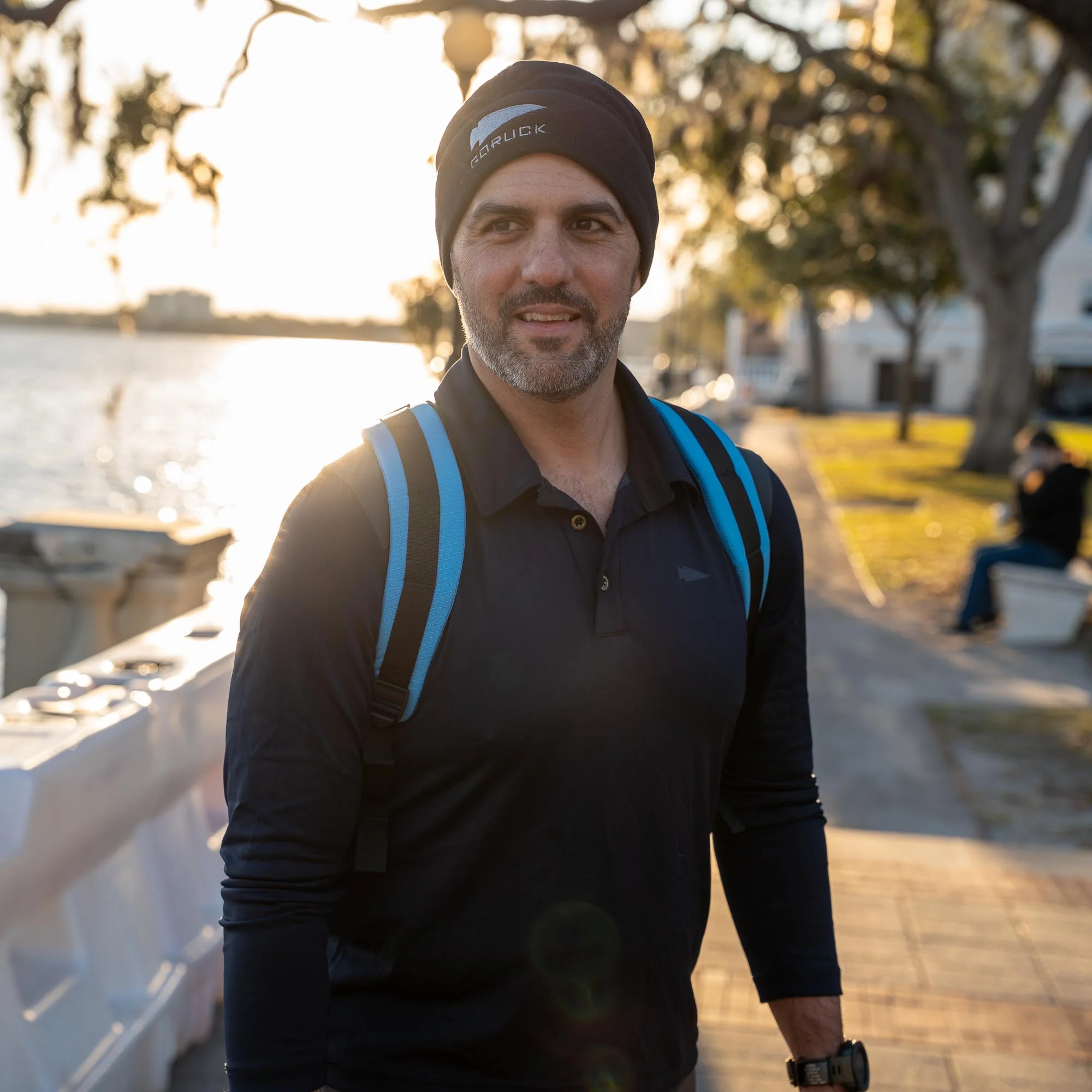 Men's Long Sleeve Rucking Polo - Image 7