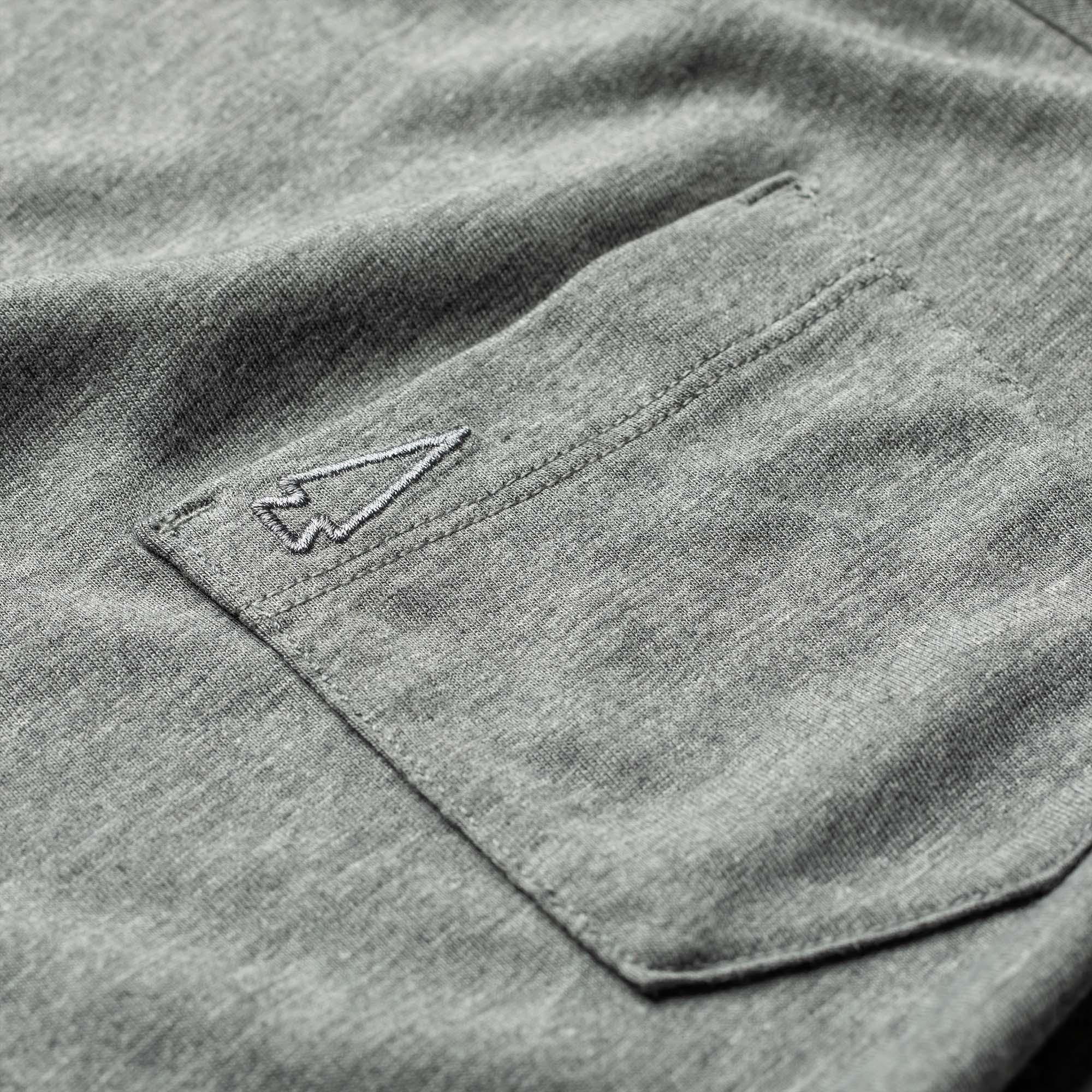 Men's Long Sleeve Pocket Tee - Tri-BlendX - Image 8