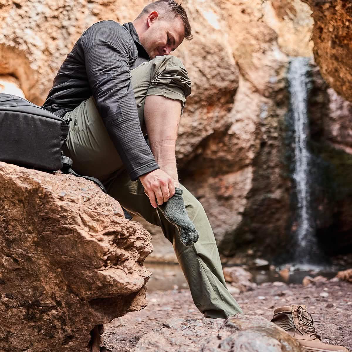 Merino Challenge Socks - Crew - Image 29