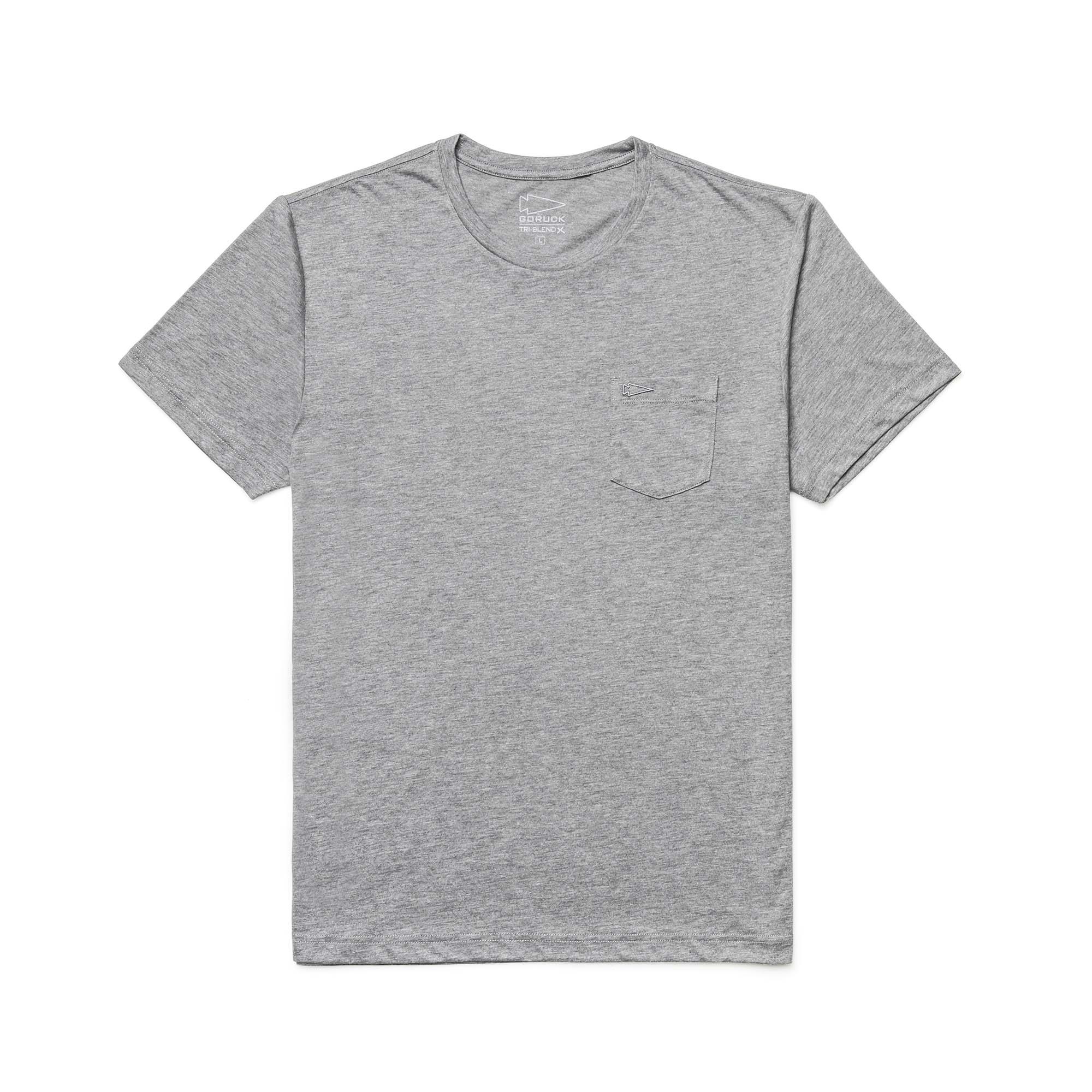 Short Sleeve Pocket Tee - Tri-BlendX - Image 4
