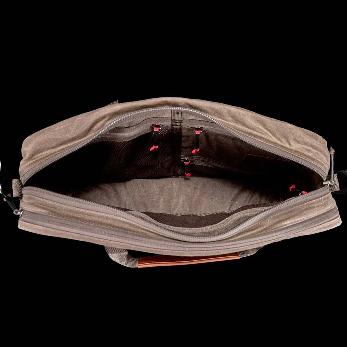 Shoulder Bag - Waxed Canvas - Image 12