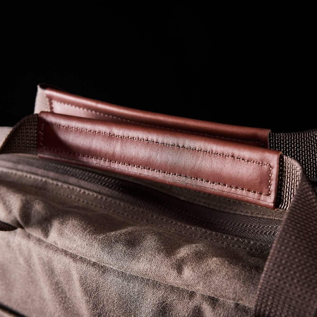 Shoulder Bag - Waxed Canvas - Image 7