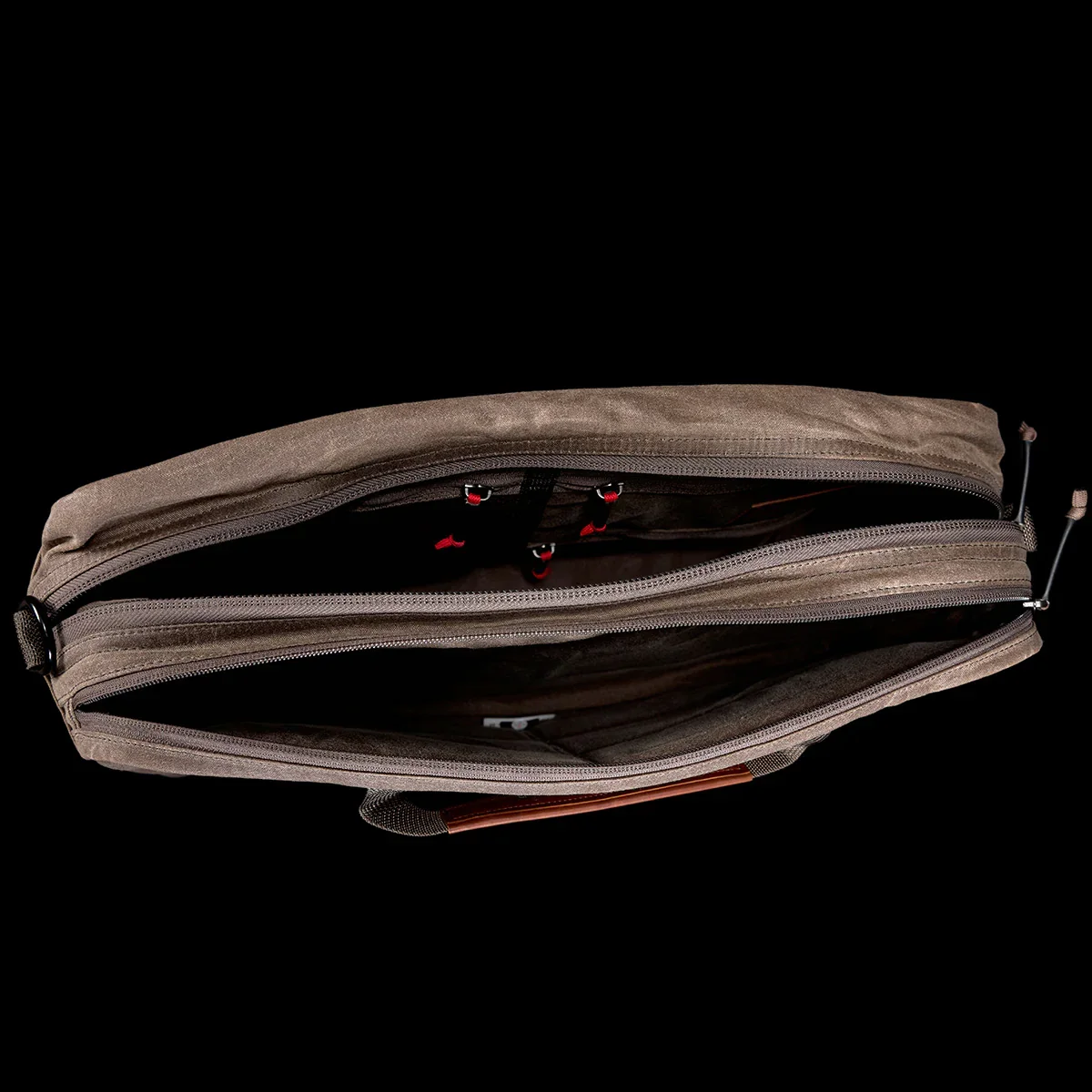 Shoulder Bag - Waxed Canvas - Image 8