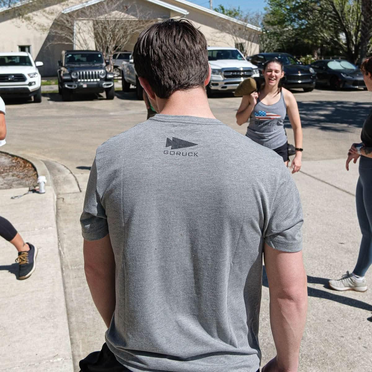Subtle Spearhead Tee - Unisex Tri-Blend - Image 14