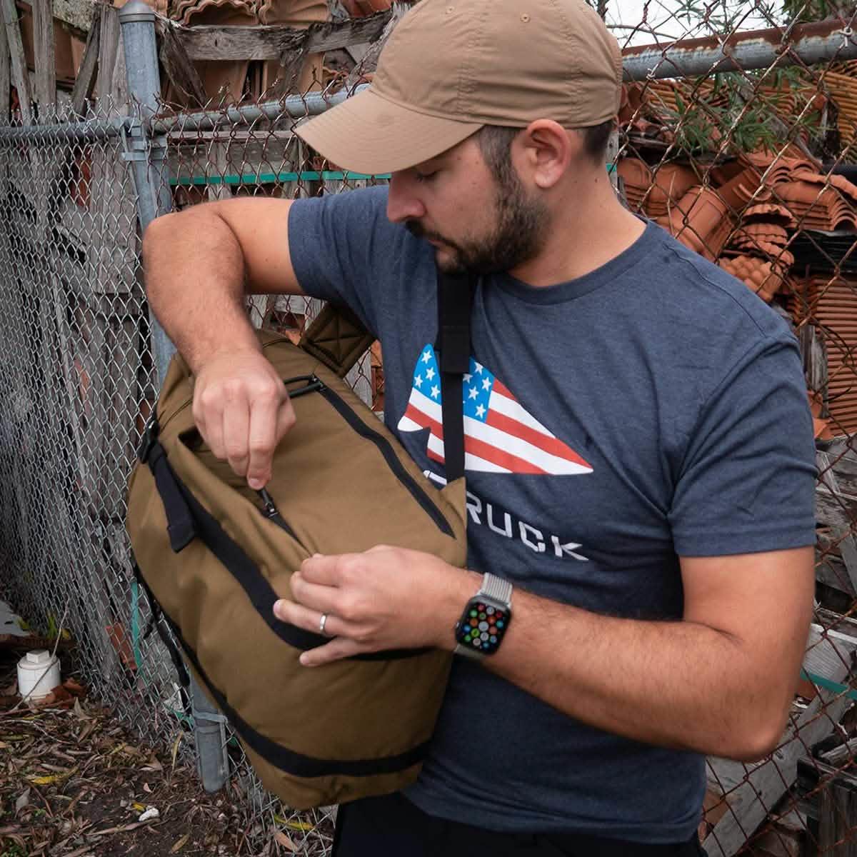 GORUCK Flag Spearhead Tee - Unisex Tri-Blend - Image 8