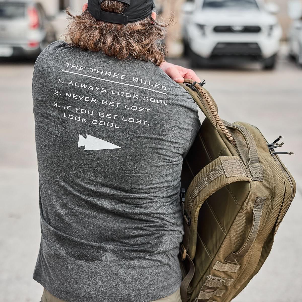 Three Rules Tee - Unisex Tri-Blend - Image 14