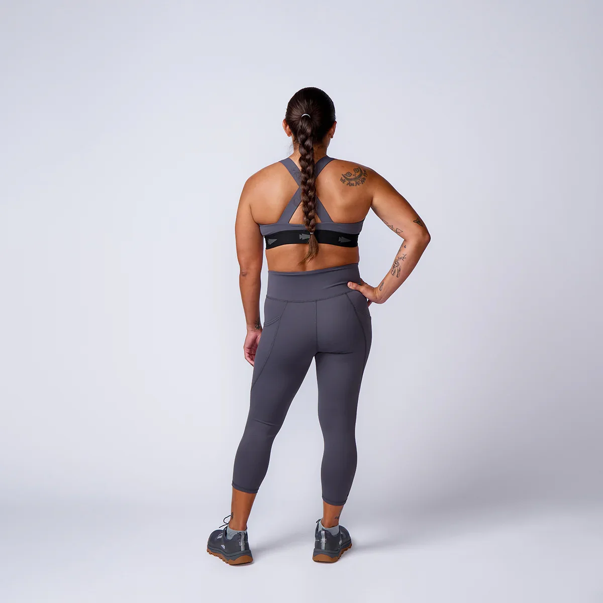 Cropped Training Leggings USA - Image 15
